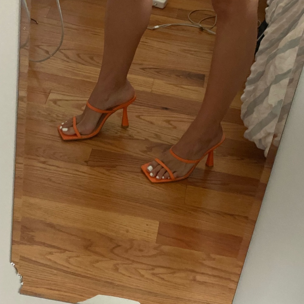 Orange heels